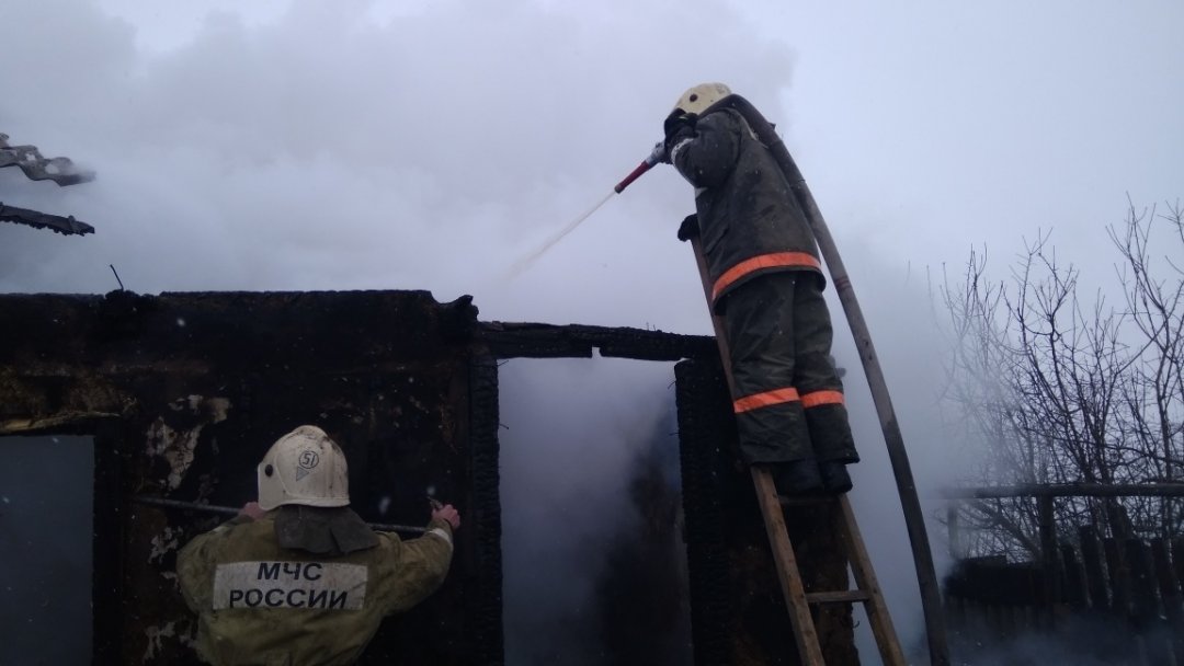 Пожар в Каширском районе