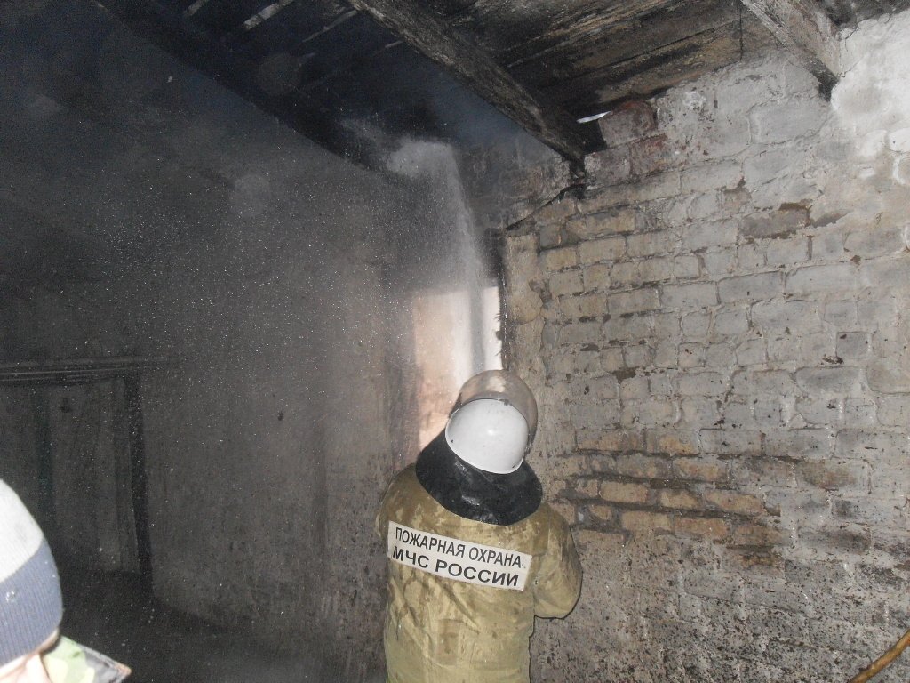 Пожар в Каширском районе